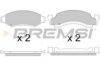 BREMSI BP2798 Brake Pad Set, disc brake